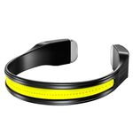 COB Proiettore Fari Fari Da Pesca Notturna Abbagliamento, Stile: Con Fanale Posteriore Bianco/Rosso (Nero)