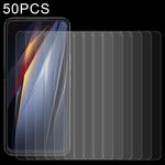 Per TECNO Pova Neo 2 50 pezzi 0.26mm 9H 2.5D Pellicola in vetro temperato