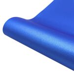 30 x 50 cm Pellicola vinilica permanente adesiva glitterata per decorazione da parete in vetro (blu)