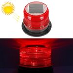 Spia di ricarica solare per auto (rossa)