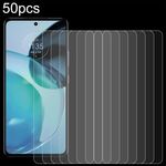 Per Motorola Moto G72 50 pezzi 0,26 mm 9H 2.5D Pellicola in vetro temperato