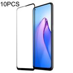 10 PZ Per OPPO Reno8 DUX DUCIS 0.33mm 9H Pellicola in vetro temperato con allumina media