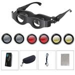 DM0125 Binocolo da pesca 3X Binocolo tipo vetro con messa a fuoco regolabile con lente tricolore
