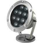 Luce subacquea a LED per laghetto per pesci Fontana Luce paesaggistica impermeabile 18W (giallo)