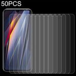 Per TECNO Pova 4 Pro 50 pezzi 0.26mm 9H 2.5D Pellicola in vetro temperato