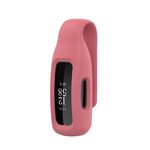 Per Fitbit Inspire 3 Cover protettiva in silicone con clip in lamiera d'acciaio (rossa)