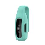 Per Fitbit Inspire 3 Custodia protettiva con clip in silicone in lamiera d'acciaio (verde menta)