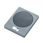 Sottobicchiere per termos riscaldante con tappetino per tazza a temperatura costante USB per uso domestico, stile: senza adattatore (grigio grazia)
