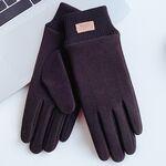 Guanti caldi per touch screen da ciclismo invernale WST-03 (nero)