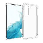 Per Samsung Galaxy S23 5G Custodia per telefono in TPU antiurto antiscivolo ispessita (trasparente)
