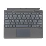 Per Microsoft Surface Pro 8 / Pro X Tablet Custodia in pelle con tastiera Bluetooth con slot per penna