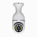 GA-C11 1080P 2MP 5G Telecamera con lampadina per citofono vocale bidirezionale a doppia frequenza (bianco)