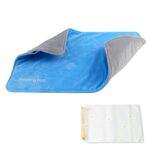 Coperta elettrica in grafene per fisioterapia a temperatura costante, colore: blu