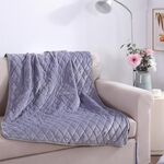 Coperta elettrica USB lavabile Coperta riscaldante indossabile singola, dimensioni: 100x140 cm (grigio argento)