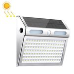 Lampada da parete a LED solare per illuminazione esterna impermeabile (112 LED)