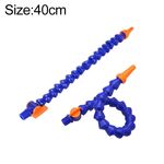 Tubo flessibile di raffreddamento olio ad acqua flessibile in plastica regolabile da 3/8 pollici 40 cm con interruttore