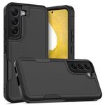 Per Samsung Galaxy S22 5G 2 in 1 PC + Custodia per telefono in TPU (nera)