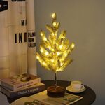 FS-SD045 Albero di aghi di pino LED Atmosfera natalizia Decorazione per la casa Luce (bianco caldo)