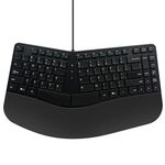 Tastiera cablata ergonomica a 87 tasti 390B