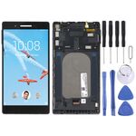 Schermo LCD originale per Lenovo Tab 7 TB-7504N TB-7504X TB-7504F TB-7504 digitalizzatore assemblaggio completo con cornice (nero)