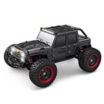 JJR/C 16103A 2.4G Wrangler elettrico RC 4WD fuoristrada (nero)