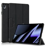 Per OPPO Pad Custodia per tablet in pelle Custer con fibbia magnetica a 3 pieghe da 11 pollici (nero)
