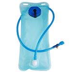 Borsa acqua pieghevole 2L con valvola, ecologica, per sport outdoor e ciclismo