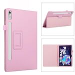 Per Lenovo Tab P11 Pro Gen 2 Custodia per tablet in pelle Litchi Texture con supporto (rosa)
