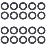 Per OPPO Reno8 5G/Reno8 Cina 10 PCS Obiettivo della fotocamera posteriore
