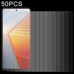 Per vivo iQOO 11 / iQOO 11 Pro 50 pezzi 0,26 mm 9H 2,5D Pellicola in vetro temperato