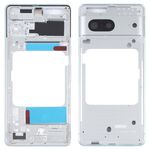 Per Google Pixel 7 Front Housing LCD Frame Bezel Plate (Argento)