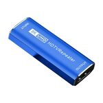 JUNSUNMAY 8K 30m Adattatore HDMI Amplificatore di Segnale Ripetitore HDMI Extender(Blu)