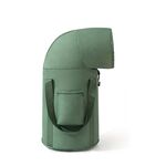 Secchio per pediluvio pieghevole Secchio per pediluvio per ginocchio Borsa da bagno portatile per campeggio da viaggio(verde)