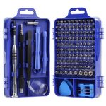 Kit di strumenti di riparazione per cacciavite con impugnatura in metallo 115 in 1