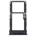 Per Motorola Moto G52 Vassoio per schede SIM + Vassoio per schede SIM / Micro SD (nero)