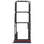 Per Motorola Moto G42 Vassoio per schede SIM + Vassoio per schede SIM + Vassoio per schede Micro SD (nero)