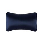 TZ19 Cuscino per la testa dell'auto in seta Cuscino per auto in memory foam Comfort Supporto lombare (Navy)
