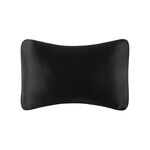 TZ19 Cuscino per la testa dell'auto in seta Cuscino per auto in memory foam Comfort Supporto lombare (nero)