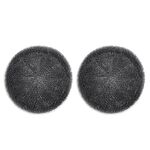 Per Ecovacs Deebot N9 + 2 pezzi Robot aspirapolvere panno per scopa a vapore (cenere piena di capelli)