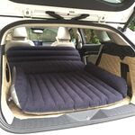 ZQ-418 SUV Tronco Posteriore Gonfiabile Letto Cuscino Da Viaggio Letto Ad Aria Universale (Blu Nero)