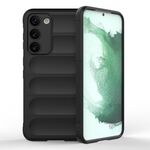 Per Samsung Galaxy S23 + 5G Magic Shield TPU + Custodia per telefono in flanella (nera)