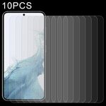Per Samsung Galaxy S23 5G 10pcs 0.26mm 9H 2.5D Pellicola in vetro temperato, supporto per sblocco impronte digitali
