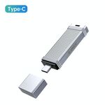 Chiavetta USB ORICO 64 GB Type-C USB3.2 Gen1, lettura 260 MB/s, scrittura 50 MB/s (argento)