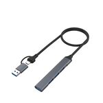 Onten OT-UCA9701 Docking station HUB multifunzionale portatile 2 in 1 a 4 porte