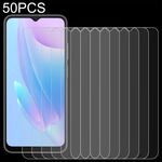 Per Blackview A52 50 PCS 0.26mm 9H 2.5D Pellicola in vetro temperato