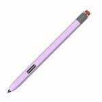 Per Samsung Galaxy Tab S7 / S7+ / S8 / S8+ LOVE MEI Custodia protettiva per penna stilo in silicone morbido (viola)