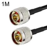 Cavo adattatore coassiale da N maschio a N maschio RG58, lunghezza cavo: 1 m