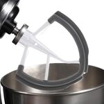 Per robot da cucina KitchenAid 6QT Frusta con bordo flessibile (grigio argento)