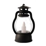 Retro lampada portatile a cherosene Bar Home Decorazioni natalizie Luci, colore: nero