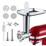 Per KitchenAid Porking Enemy Accessori Impastatrice Grinder Carne Set universale, Colore: Bianco